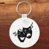 Porte-clés Masques de la tragédie comique (Recto)