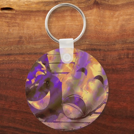 Porte-clés Masques théâtraux (Recto)