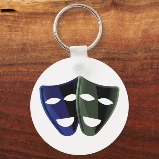 Porte-clés Masques théâtraux (Recto)