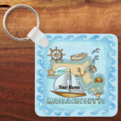 Porte-clés Massachusetts (Recto)