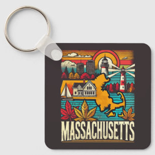 Porte-clés Massachusetts