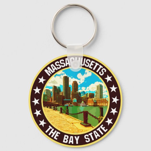 Porte-clés Massachusetts (Verso)