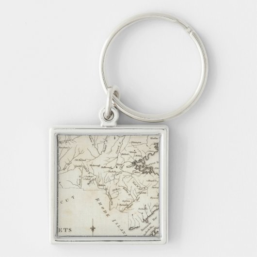 Porte-clés Massachusetts 2 (Devant)