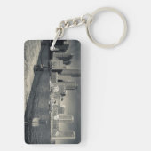 Porte-clés Massachusetts, Boston, bâtiments de Rowe's Wharf (Dos)