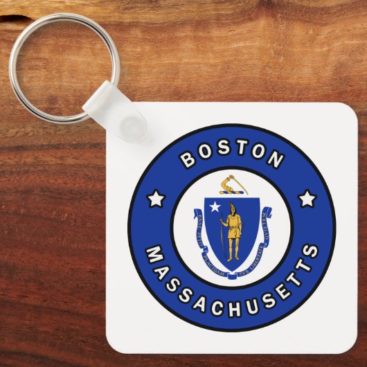 Porte-clés Massachusetts de Boston (Recto)