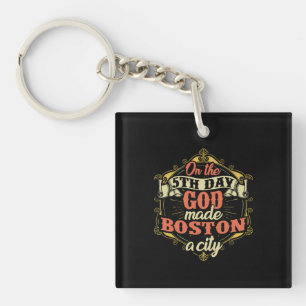 Porte-clés Massachusetts de Boston