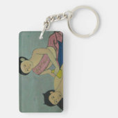 Porte-clés Massage traditionnel thaïlandais (Dos)