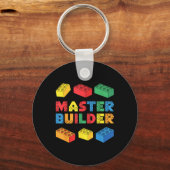 Porte-clés Master Builder Chemise Briques Blocs Enfants adult (Recto)