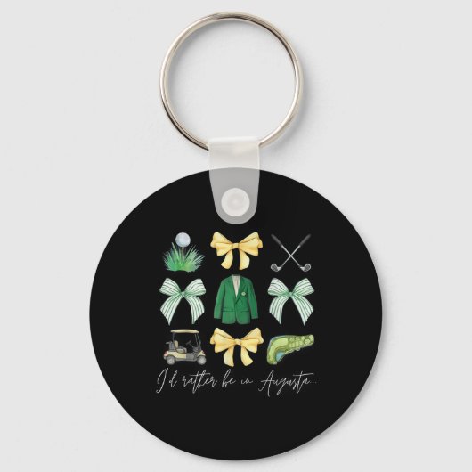 Porte-clés Master Lets Partee Golf Tournament Coquette Bow Wo (Recto)