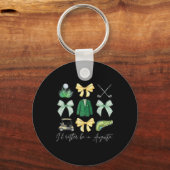 Porte-clés Master Lets Partee Golf Tournament Coquette Bow Wo (Recto)