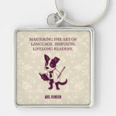 Porte-clés Mastering Art Of Language Inspiring Readers (Devant)