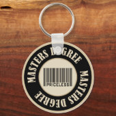 Porte-clés Masters Degree Priceless (Recto)