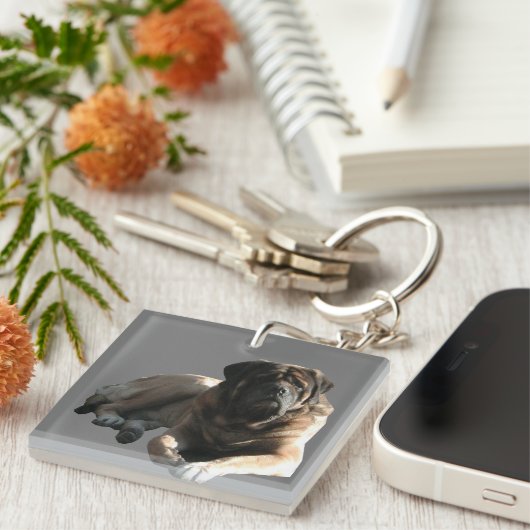 Porte-clés Mastiff (Devant Droit)