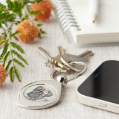 Porte-clés Mastiff anglais (Brindle) Peinture - Chien Art (Côté )