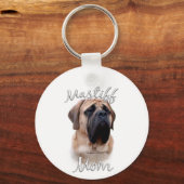 Porte-clés Mastiff (fawn) Maman 2 (Recto)