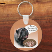 Porte-clés Mastiff napolitain Turquie (Recto)