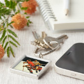 Porte-clés Match de hockey sur glace (Côté)