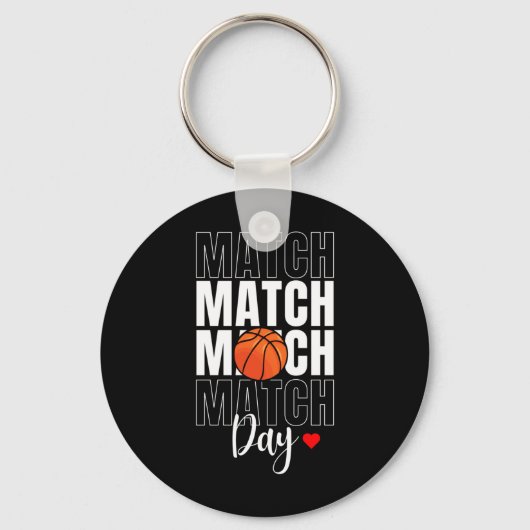Porte-clés Match Jour Basketball Actif (Recto)