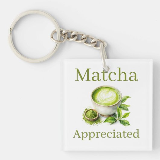 Porte-clés Matcha (Devant)