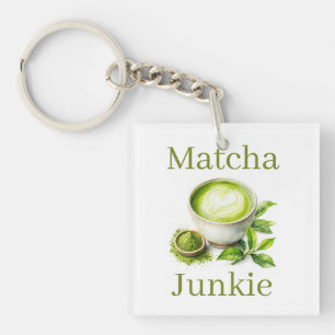 Porte-clés Matcha Junkie