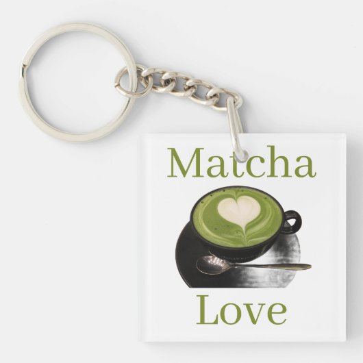 Porte-clés Matcha Love (Devant)