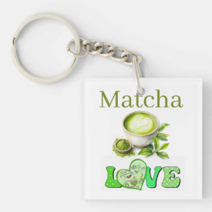 Porte-clés Matcha Love