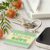 Porte-clés Matcha Love (Devant Droit)