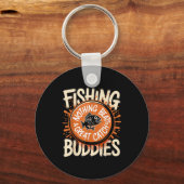 Porte-clés Matching Fishing Buddies Team Fisherman Friends Ch (Recto)