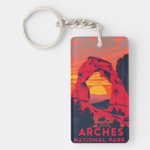 Porte-clés Matériel de randonnée pour le parc national des Ar