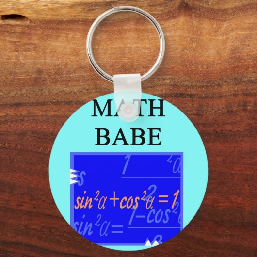 PORTE-CLÉS MATH BABE (Recto)