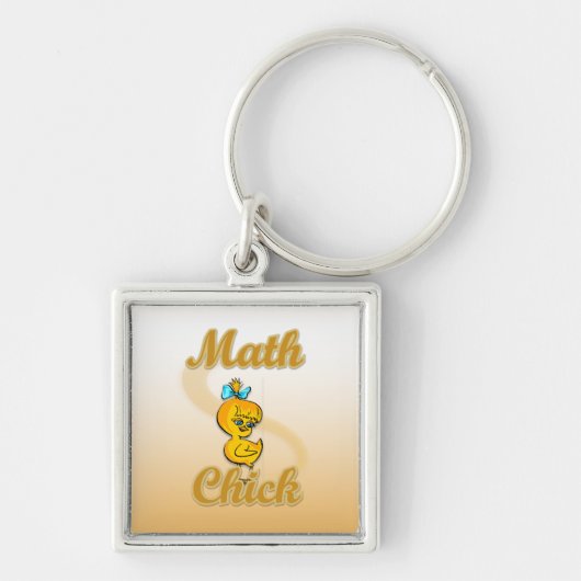 Porte-clés Math Chick (Devant)