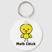 Porte-clés Math Chick (Recto)