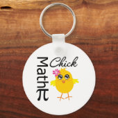 Porte-clés Math Chick (Recto)