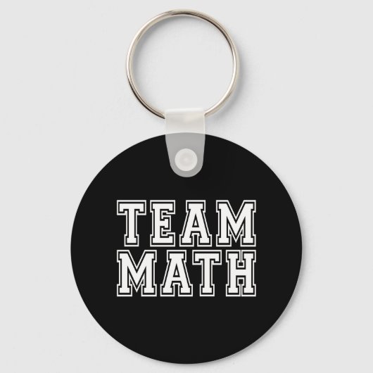 Porte-clés Math d'équipe (Recto)