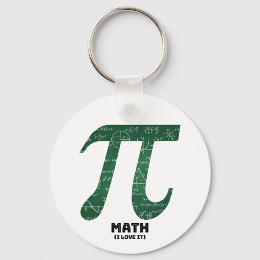 Porte-clés Math I Love It - Citations scientifiques (Recto)