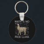 Porte-clés Math is No Prob-Llama - Professeur de Math Llama<br><div class="desc">Math is No Prob-Llama - Professeur de Math Llama</div>