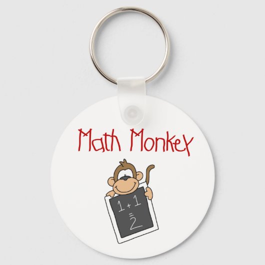 Porte-clés Math Monkey (Recto)