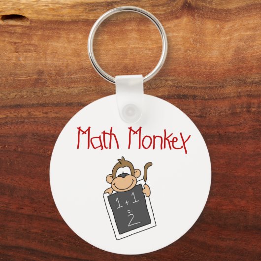 Porte-clés Math Monkey (Recto)