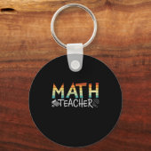 Porte-clés Math Teacher (Recto)