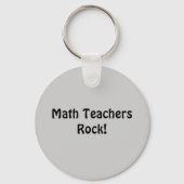 Porte-clés Math Teachers Rock ! (Recto)