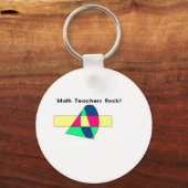 Porte-clés Math Teachers Rock ! (Recto)