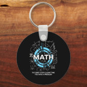 Porte-clés Math The First Step Is Admitting You Have A Proble (Recto)