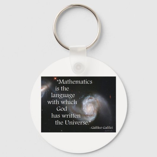 Porte-clés Mathématiques (Recto)