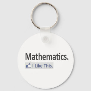 Porte-clés Mathématiques... J'Aime Ça