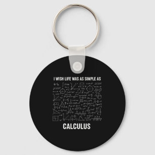 Porte-clés Mathématiques - Je Souhaite Que La Vie Soit Aussi