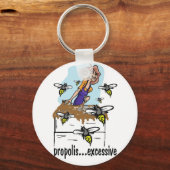 Porte-clés matière collante (Recto)