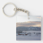 Porte-clés Matin #1 d'hiver (Devant)