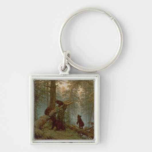 Porte-clés Matin dans une forêt de pin, 1889 (Devant)