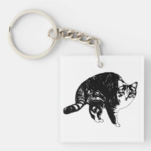 Porte-clés Matin Tabby Bell (Devant)
