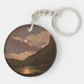 Porte-clés Matlock Tor par clair de lune (Dos)